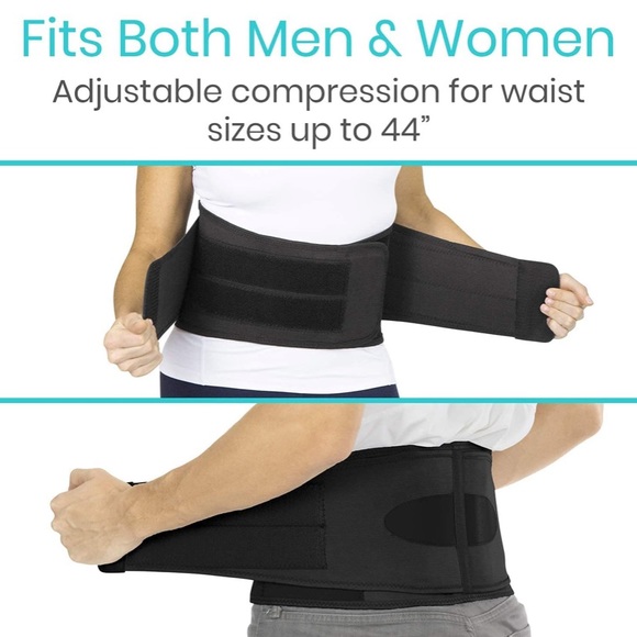 Vive Lower Back Brace-Support for Chronic Pain, Sciatica, Spasms, Nerves, etc. - Picture 4 of 11